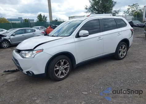 2015 Mitsubishi Outlander Se from USA, damaged, VIN JA4AZ3A30FZ006514